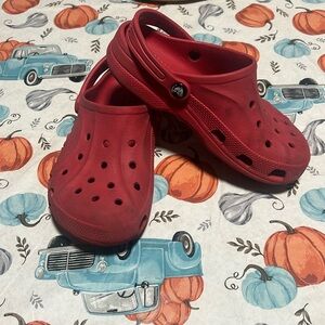 CROCS Kids Red Clogs